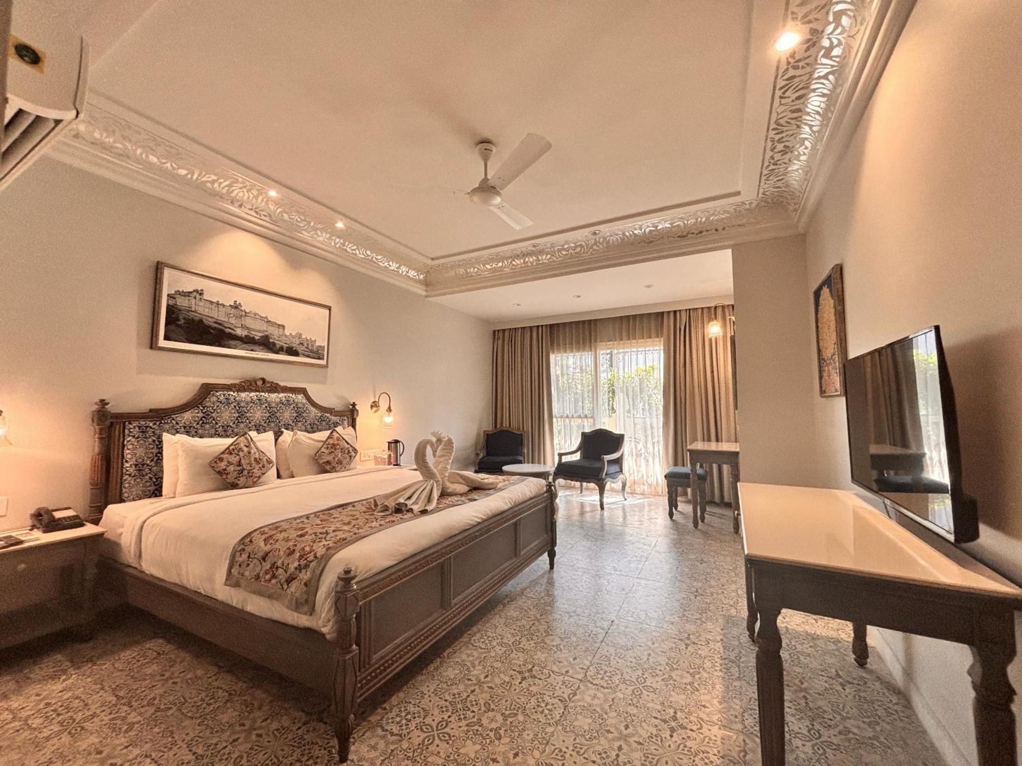 Ratnawali – A Vegetarian Heritage Hotel Jaipur Eksteriør billede